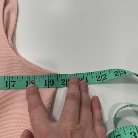 ANNE KLEIN II | Vintage 90s 100% Silk Pastel Pink Vest ~ NEW - Picture 10 of 11